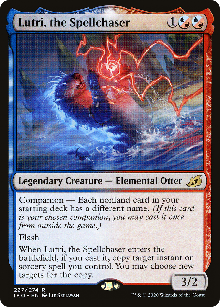 Lutri, the Spellchaser (IKO-227) [Ikoria: Lair of Behemoths]
