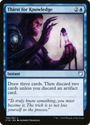 Thirst for Knowledge (C18-106) [Commander 2018]