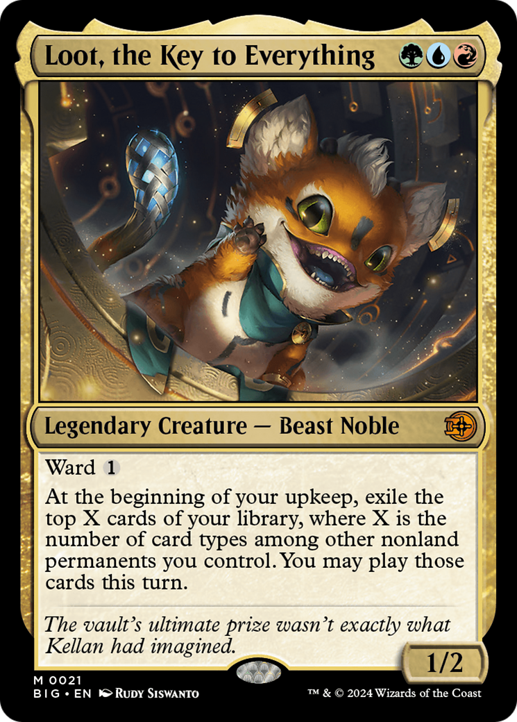 Loot, the Key to Everything (BIG-021) [The Big Score] Foil