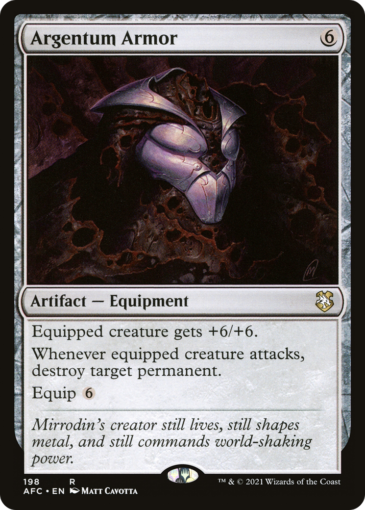 Argentum Armor (AFC-198) [Forgotten Realms Commander]