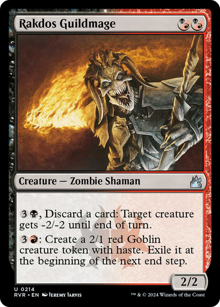 Rakdos Guildmage (RVR-214) [Ravnica Remastered] Foil