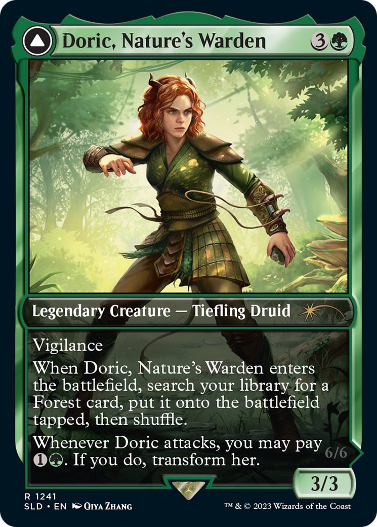 Doric, Nature's Warden (SLD-1241) [Secret Lair Drop] Foil