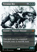 Tyrranax Rex (ONE-314) [Phyrexia: All Will Be One]: (Showcase) (Borderless)