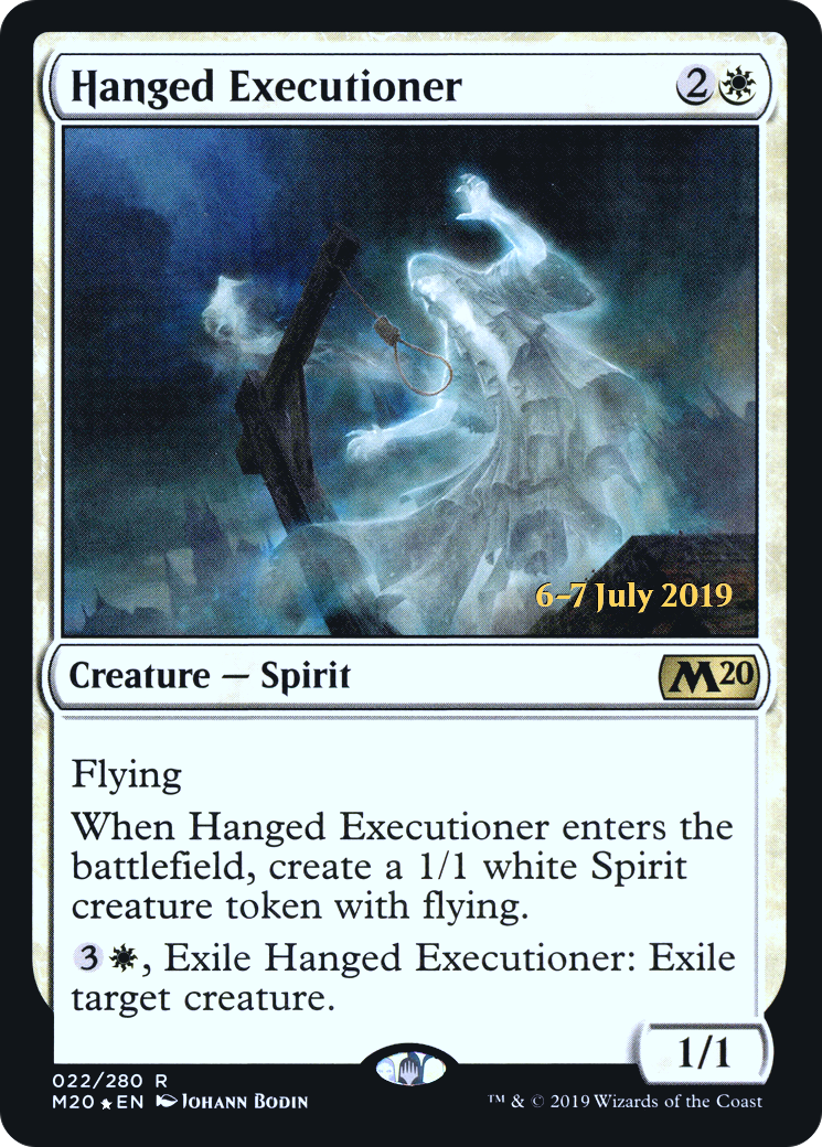 Hanged Executioner (PRE-22S) [Core Set 2020 Promos] Foil