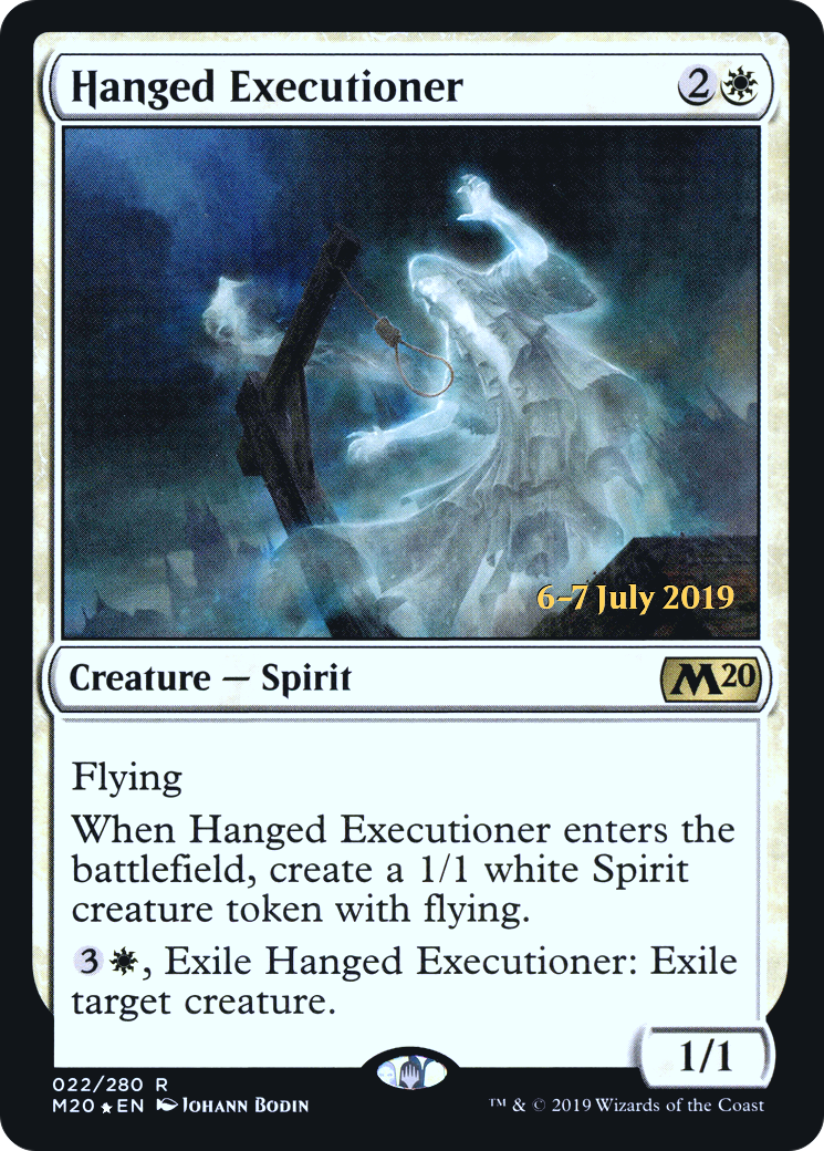 Hanged Executioner (PRE-22S) [Core Set 2020 Promos] Foil