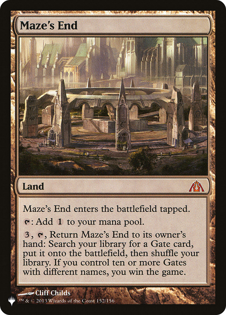 Maze's End (LIST-DGM-152) [The List]