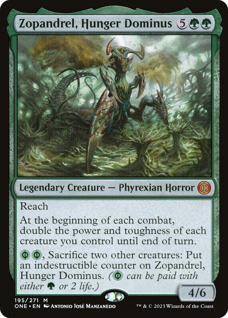 Zopandrel, Hunger Dominus (ONE-195) [Phyrexia: All Will Be One]
