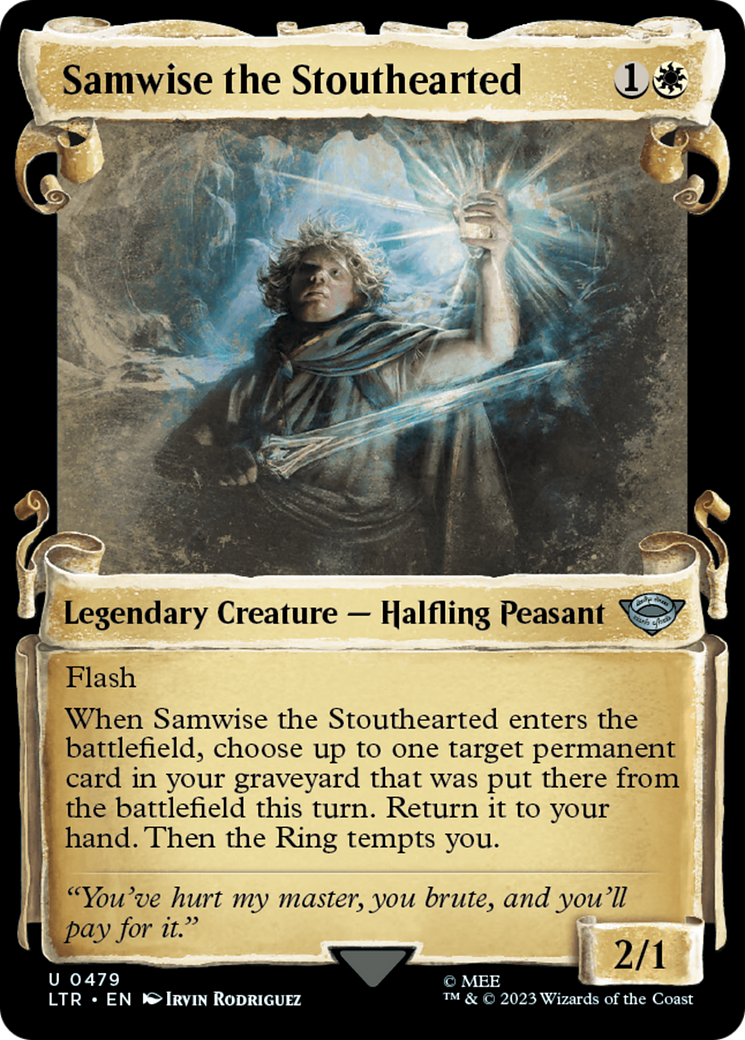 Samwise the Stouthearted (LTR-479) [The Lord of the Rings: Tales of Middle-earth]: (Showcase)