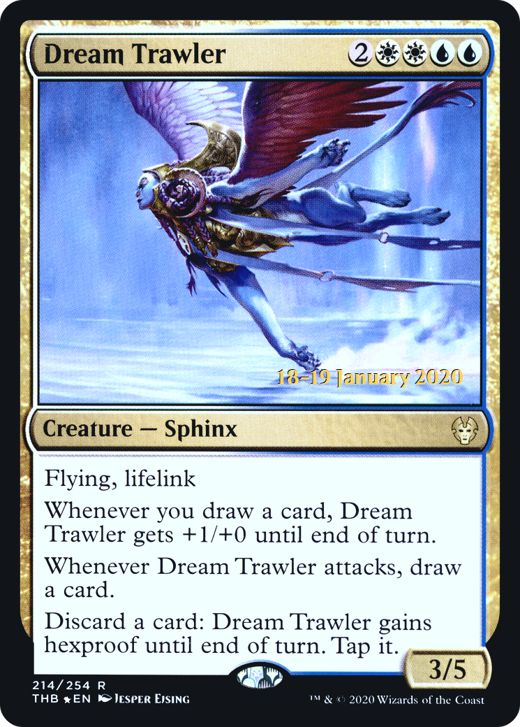 Dream Trawler (PRE-214S) [Theros Beyond Death Promos] Foil