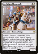 Acclaimed Contender (ELD-001) [Throne of Eldraine]