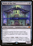 Blade of the Oni (PPNEO-089) [Promo Pack: Kamigawa: Neon Dynasty Promos]