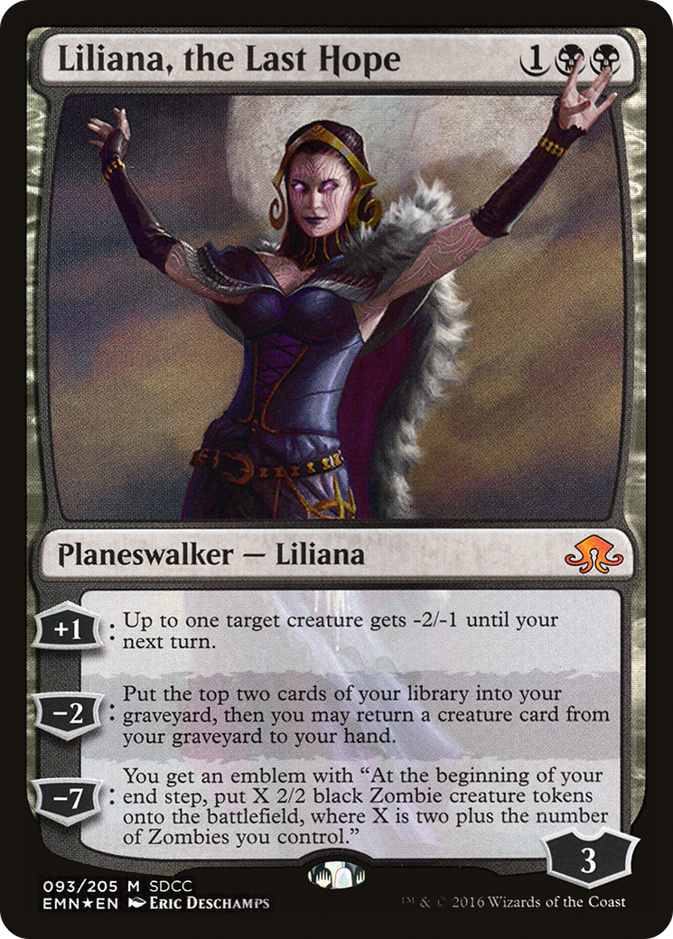 Liliana, the Last Hope (MEDIA-093) [San Diego Comic-Con 2016] Foil