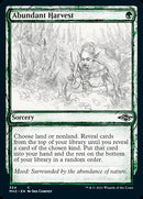 Abundant Harvest (MH2-354) [Modern Horizons 2]: (Showcase) Foil