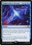 Transcendent Message (PPMOM-83P) [March of the Machine Promos] Foil