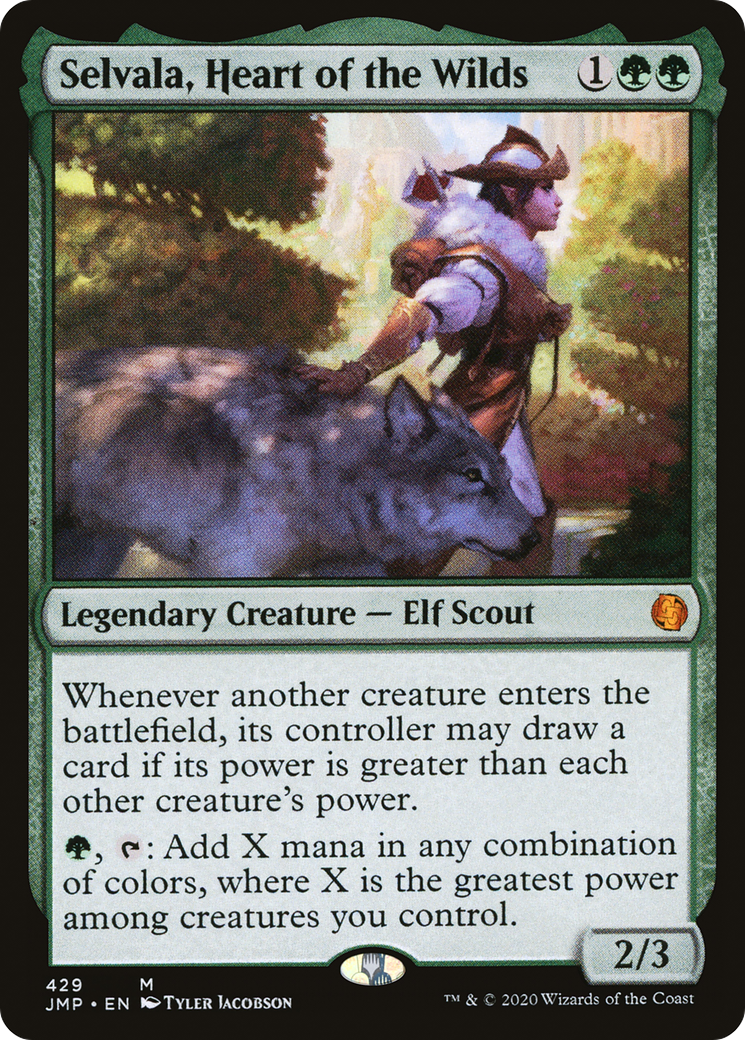 Selvala, Heart of the Wilds (JMP-429) [Jumpstart]