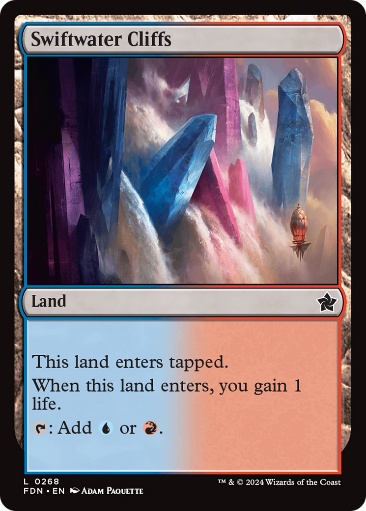 Swiftwater Cliffs (FDN-268) [Foundations] Foil