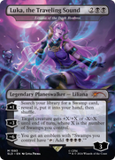 Liliana of the Dark Realms (SLD-1593) [Secret Lair Drop] / Luka, the Traveling Sound (Borderless)