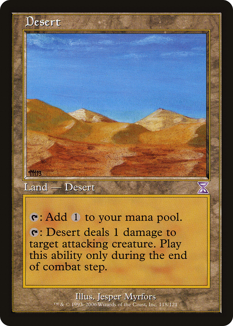 Desert (TSB-118) [Time Spiral Timeshifted]