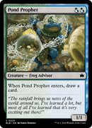 Pond Prophet (BLB-229) [Bloomburrow] Foil