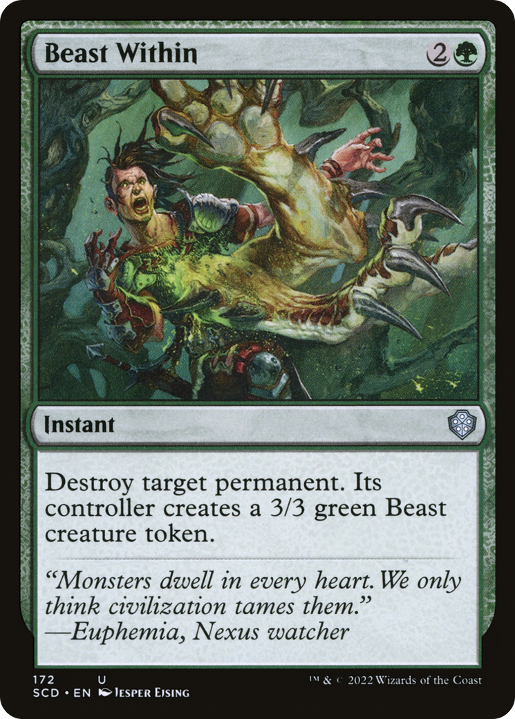 Beast Within (SCD-172) [Starter Commander Decks]