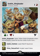 Goblin Ringleader (SLD-1616) [Secret Lair Drop] (Borderless)