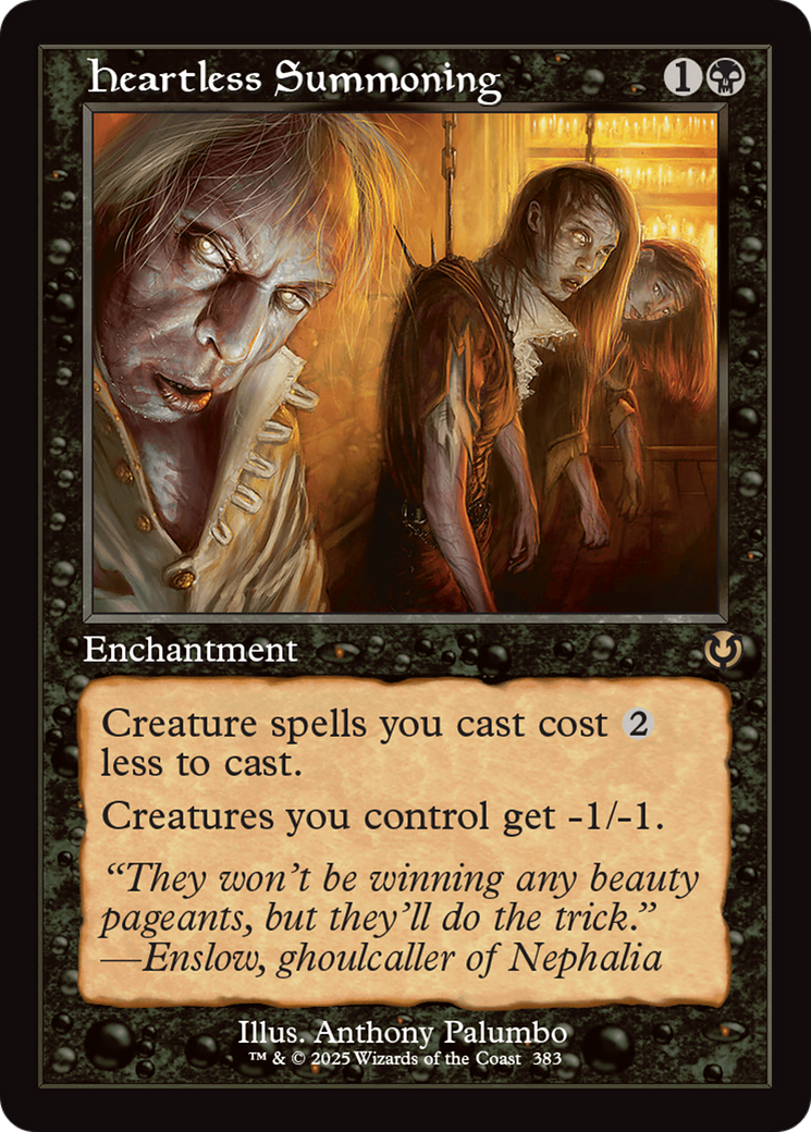 Heartless Summoning (INR-383) [Innistrad Remastered]: (enchantment)
