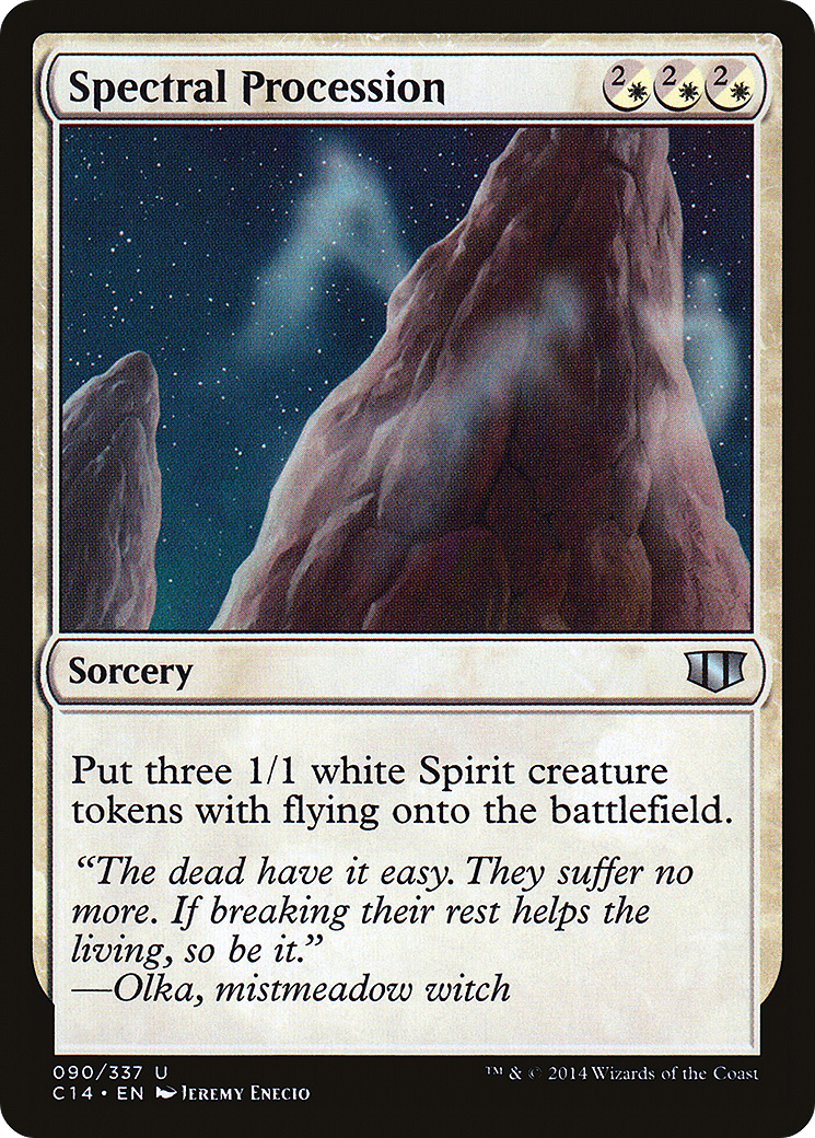 Spectral Procession (C14-090) [Commander 2014]