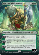 Garruk Wildspeaker (Borderless) (SLD-1142) (Borderless) [Secret Lair Drop]