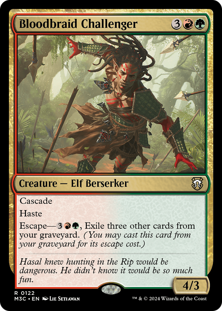 Bloodbraid Challenger (M3C-122) [Modern Horizons 3 Commander]