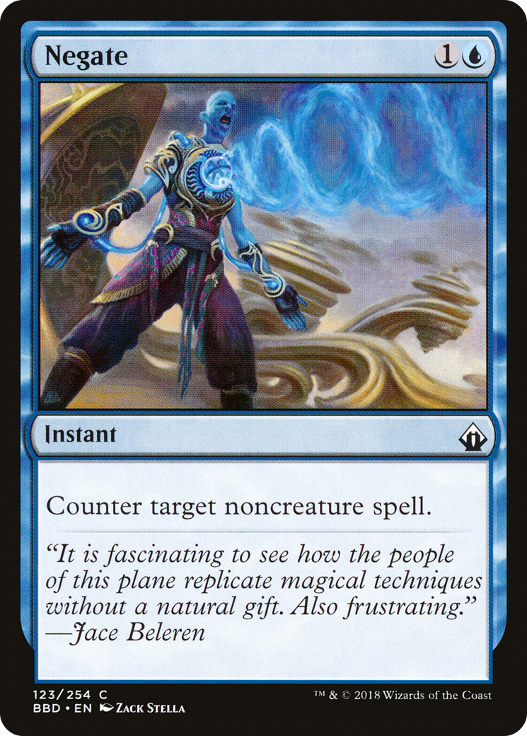 Negate (BBD-123) [Battlebond] Foil