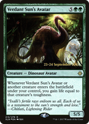 Verdant Sun's Avatar (PRE-213S) [Ixalan Promos] Foil