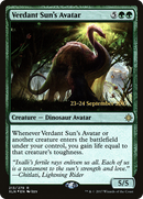 Verdant Sun's Avatar (PRE-213S) [Ixalan Promos] Foil