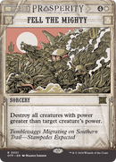 Fell the Mighty (OTP-001) [Breaking News]: (Showcase) (Borderless)