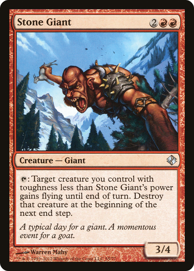Stone Giant (DDI-055) [Duel Decks: Venser vs. Koth]