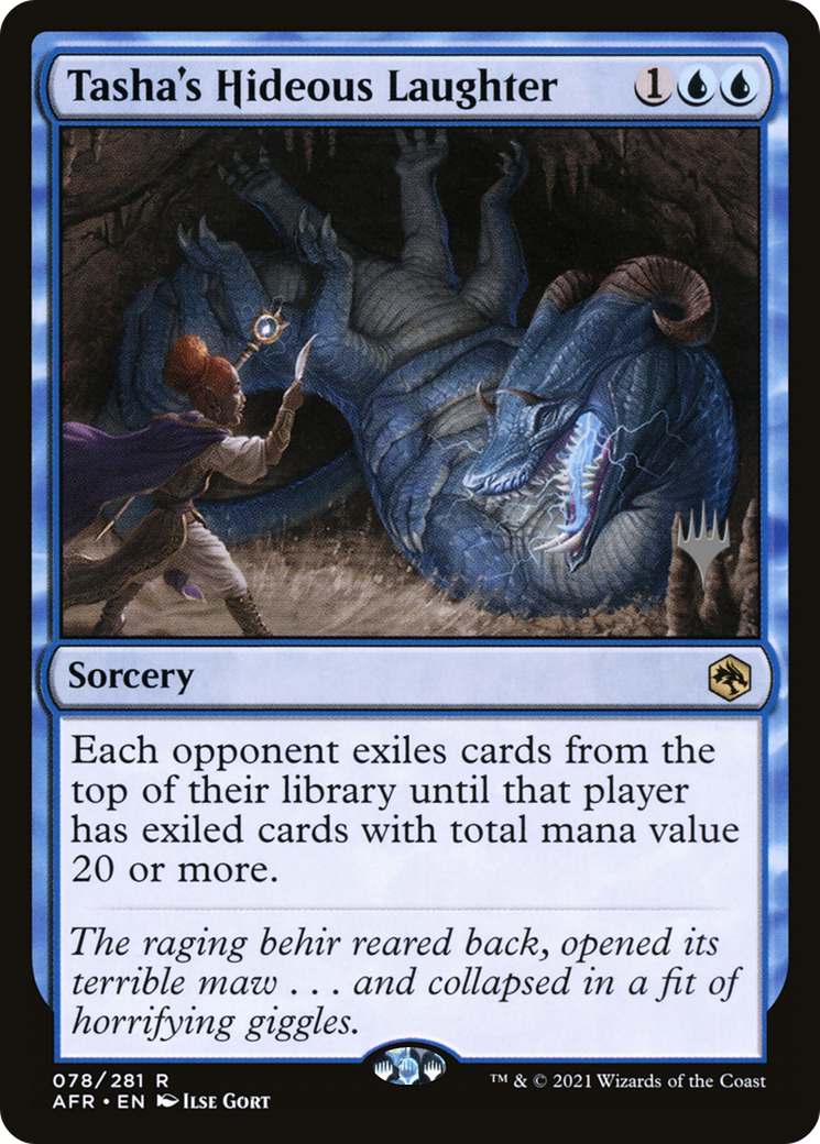 Tasha's Hideous Laughter (PPAFR-78P) [Promo Pack: Adventures in the Forgotten Realms Promos]