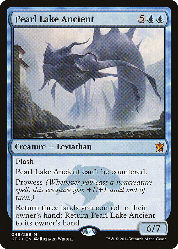 Pearl Lake Ancient (KTK-049) [Khans of Tarkir] Foil