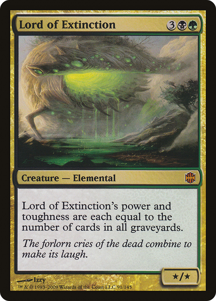 Lord of Extinction (ARB-091) [Alara Reborn] Foil