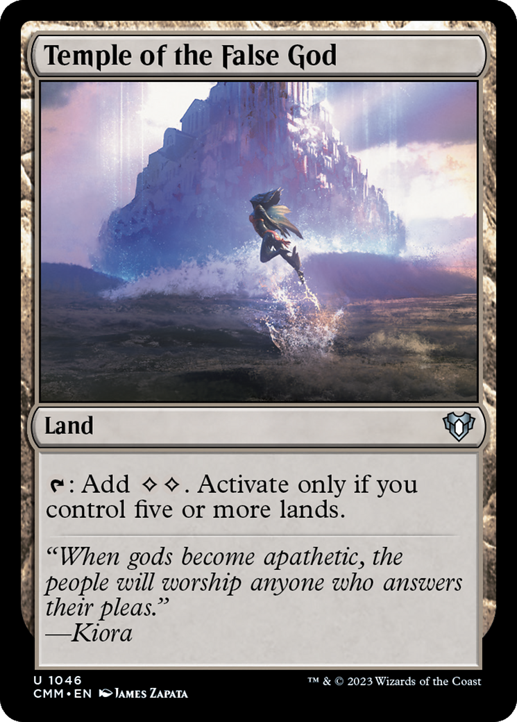 Temple of the False God (CMM-1046) [Commander Masters]