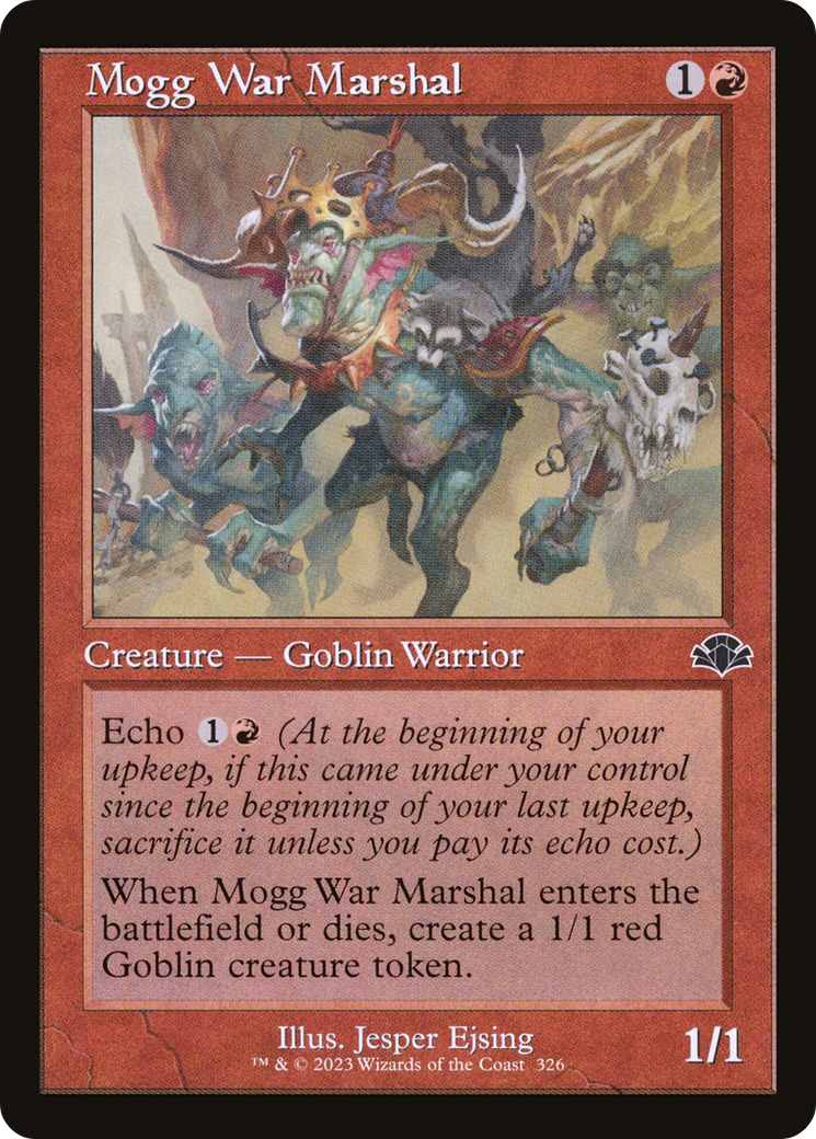 Mogg War Marshal (DMR-326) [Dominaria Remastered]