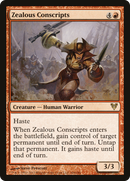 Zealous Conscripts (AVR-166) [Avacyn Restored] Foil