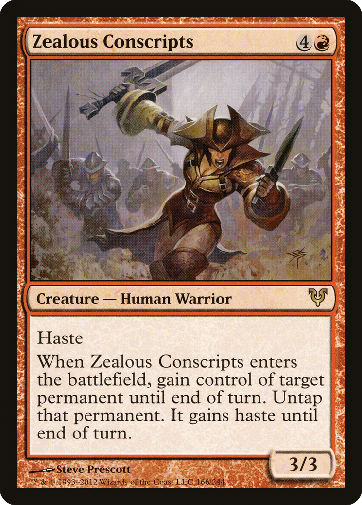 Zealous Conscripts (AVR-166) [Avacyn Restored]