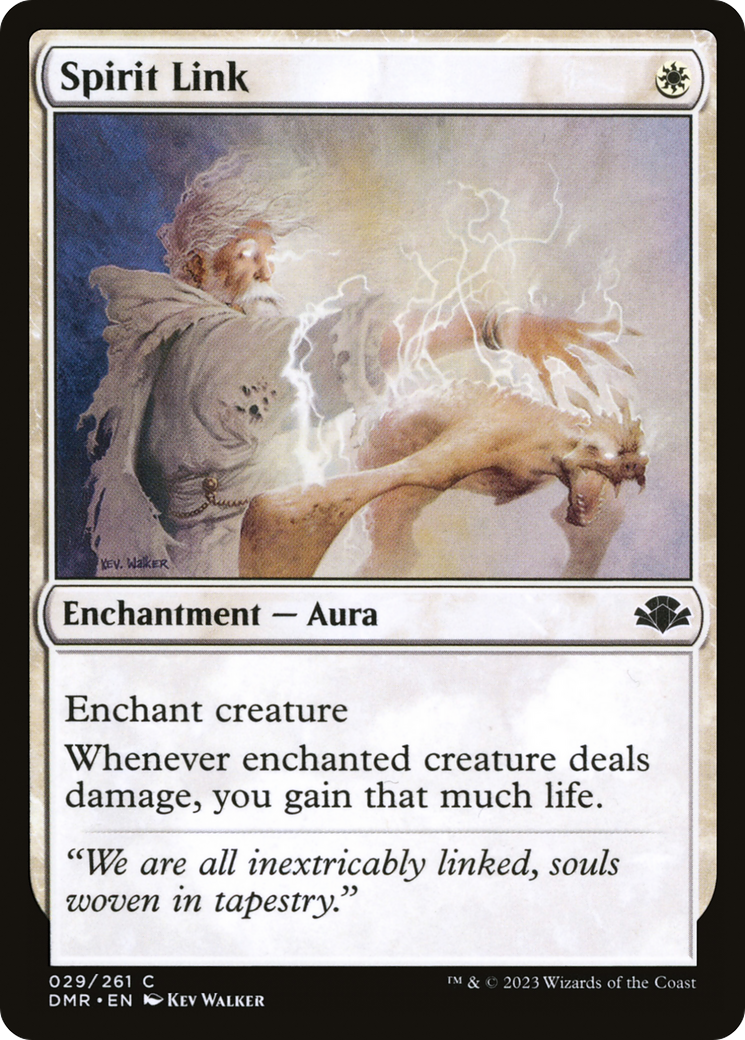 Spirit Link (DMR-029) [Dominaria Remastered] Foil