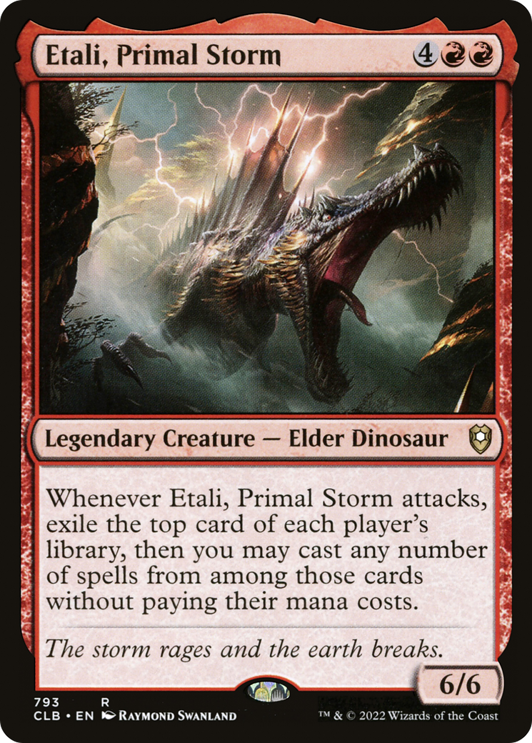 Etali, Primal Storm (CLB-793) [Commander Legends: Battle for Baldur's Gate]