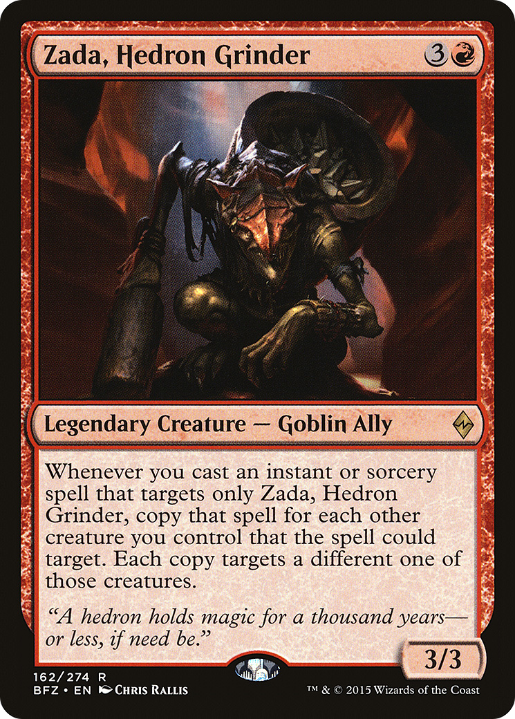 Zada, Hedron Grinder (BFZ-162) [Battle for Zendikar] Foil