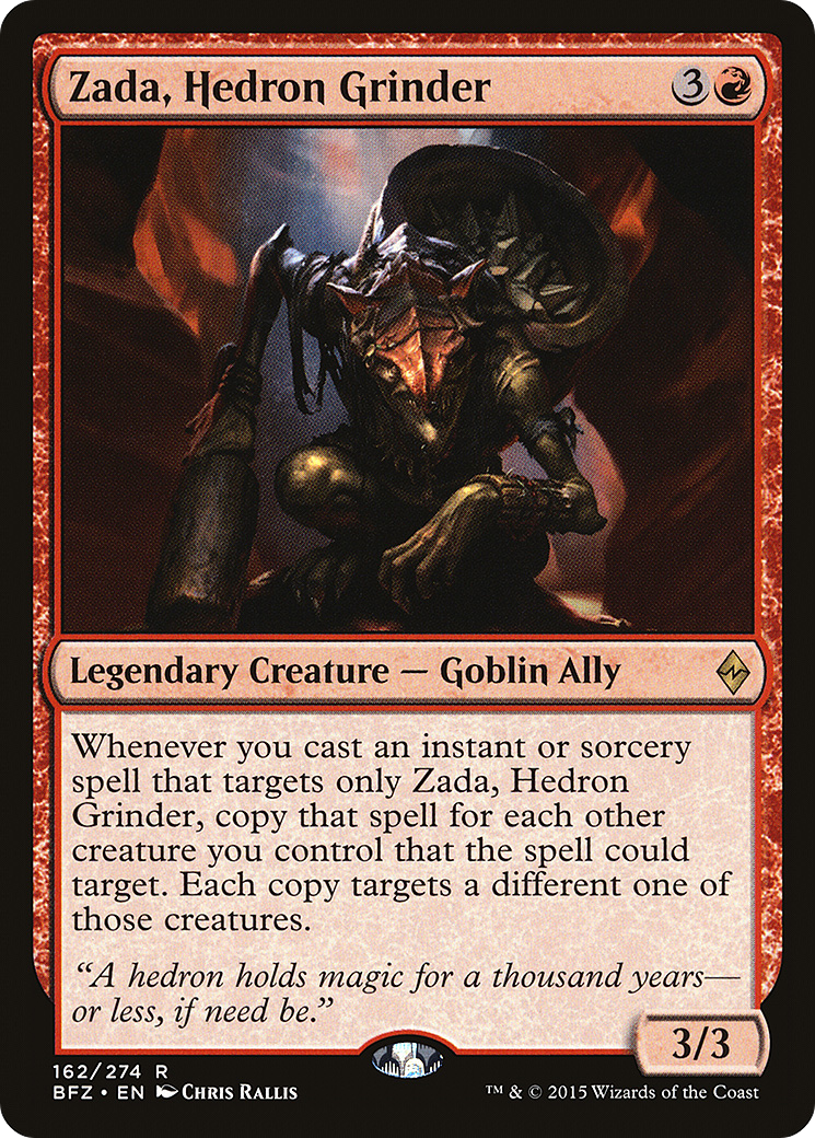Zada, Hedron Grinder (BFZ-162) [Battle for Zendikar]