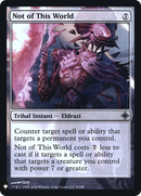 Not of This World (LIST-ROE-8) [The List] Foil