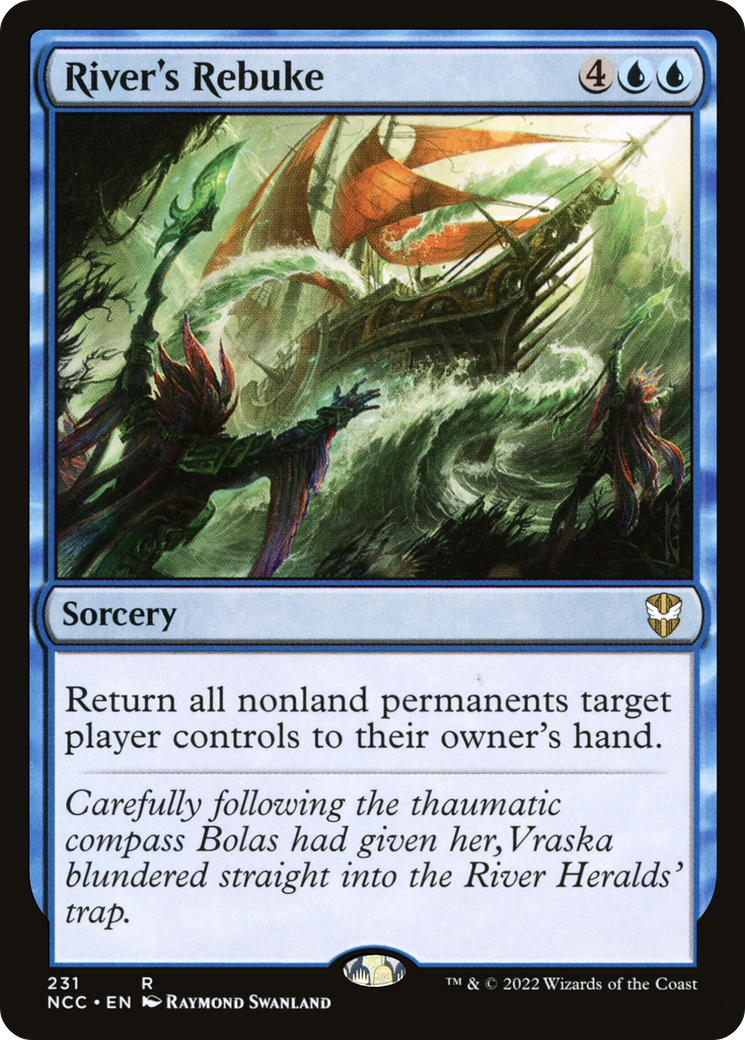River's Rebuke (NCC-231) [New Capenna Commander]