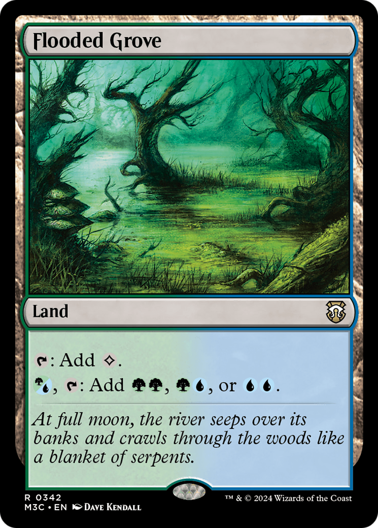 Flooded Grove (M3C-342) [Modern Horizons 3 Commander]