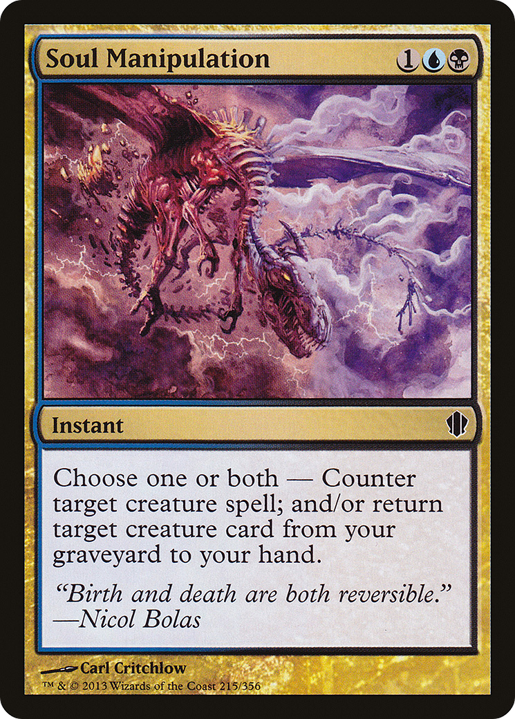 Soul Manipulation (C13-215) [Commander 2013]