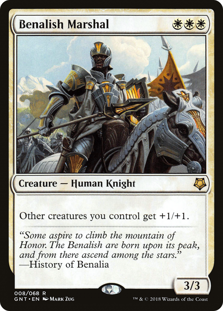 Benalish Marshal (GNT-008) [Game Night]